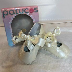 Patucos Infant Classic Leather Shoes